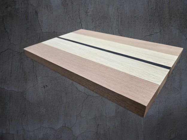 Walnut, Oak & Ebony Cheese Board UK | Handmade Luxury Wooden Serving Board